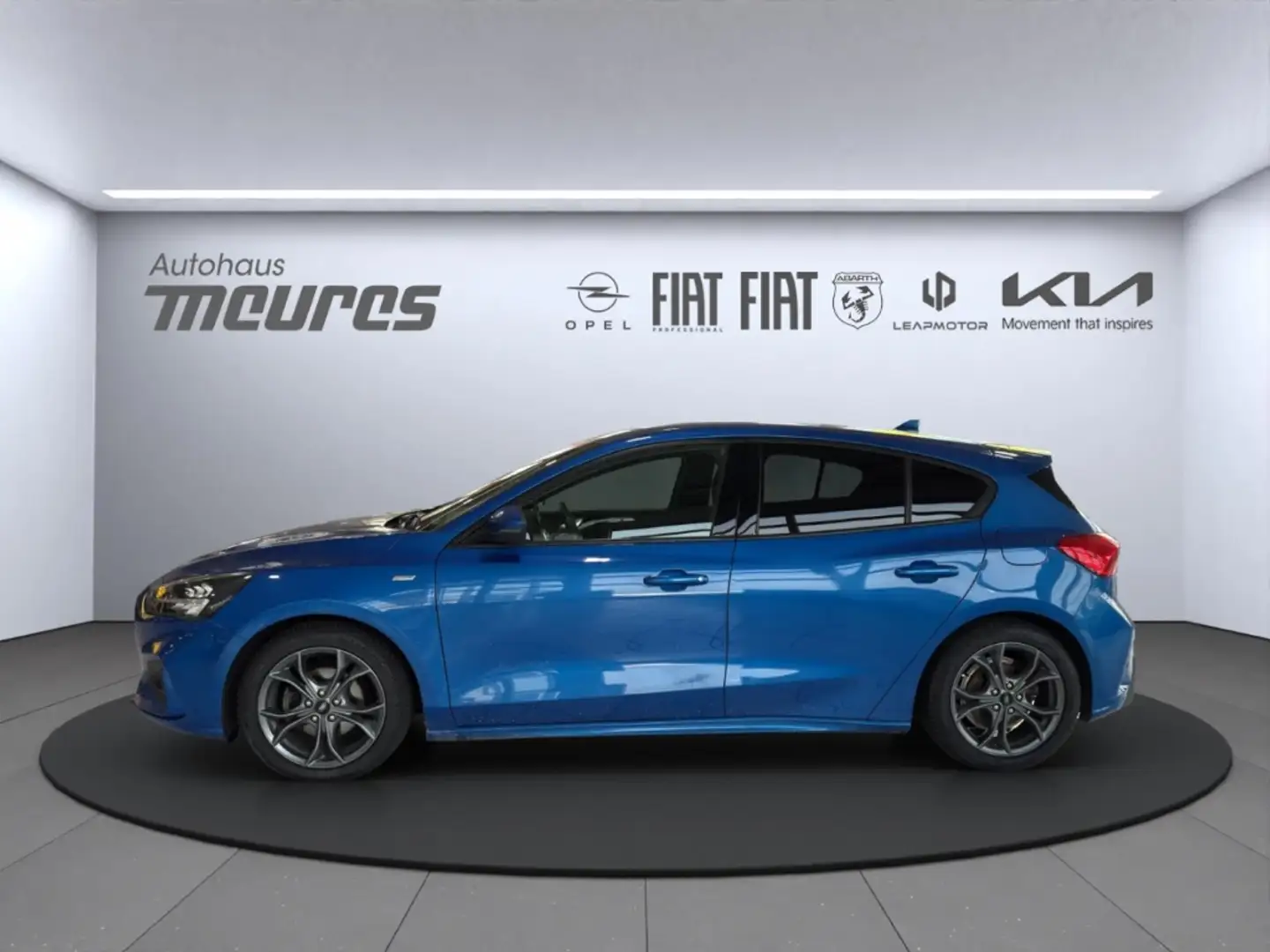 Ford Focus 1.0 EcoBoost ST-Line Navi LED Klimaautom Sportsitz Kék - 2