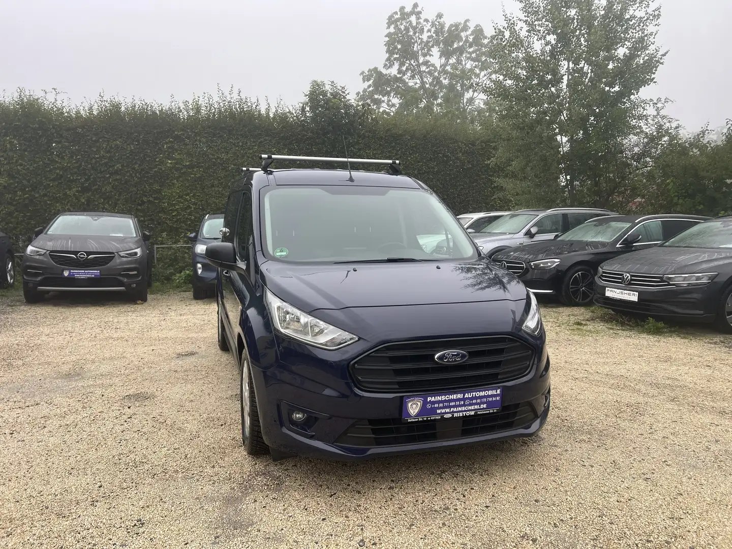 Ford Transit Connect Kasten AHK+KAMERA+NAVI+KLIMA+1.HAND+APPLECARPLAY Blau - 1