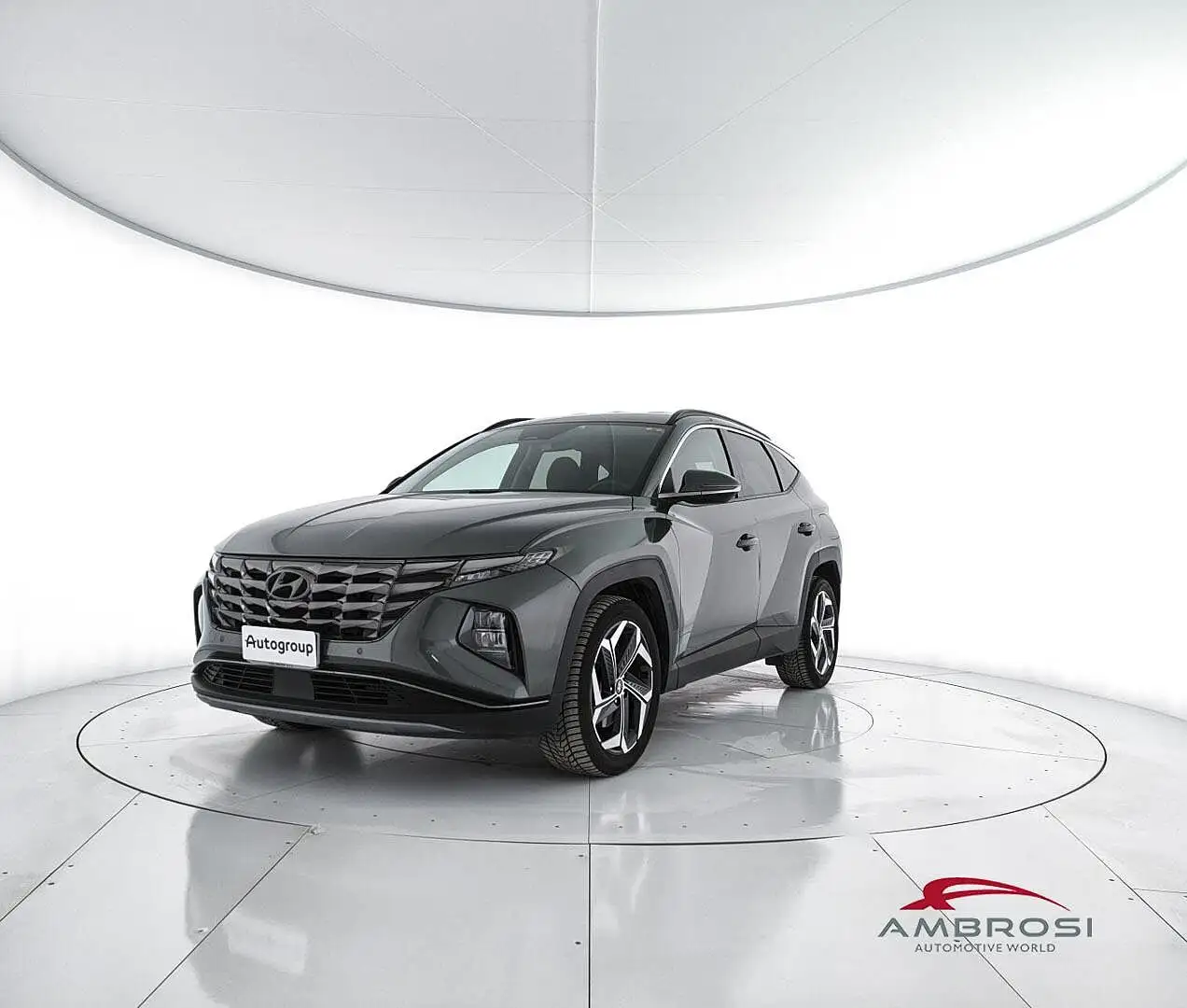 Hyundai TUCSON 1.6 hev Exellence 4wd auto Grigio - 1