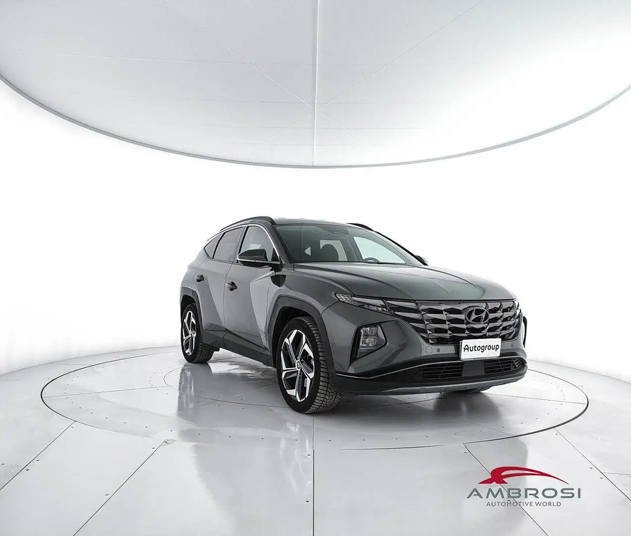 Hyundai TUCSON 1.6 hev Exellence 4wd auto Grigio - 2