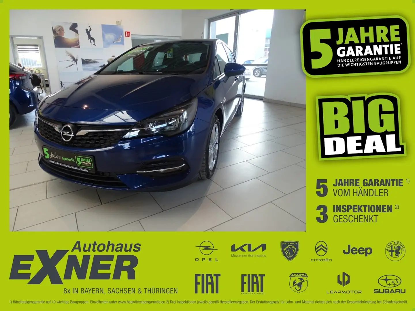 Opel Astra K 1.2 Turbo EDITION LED Scheinwerfer, DAB Bleu - 1