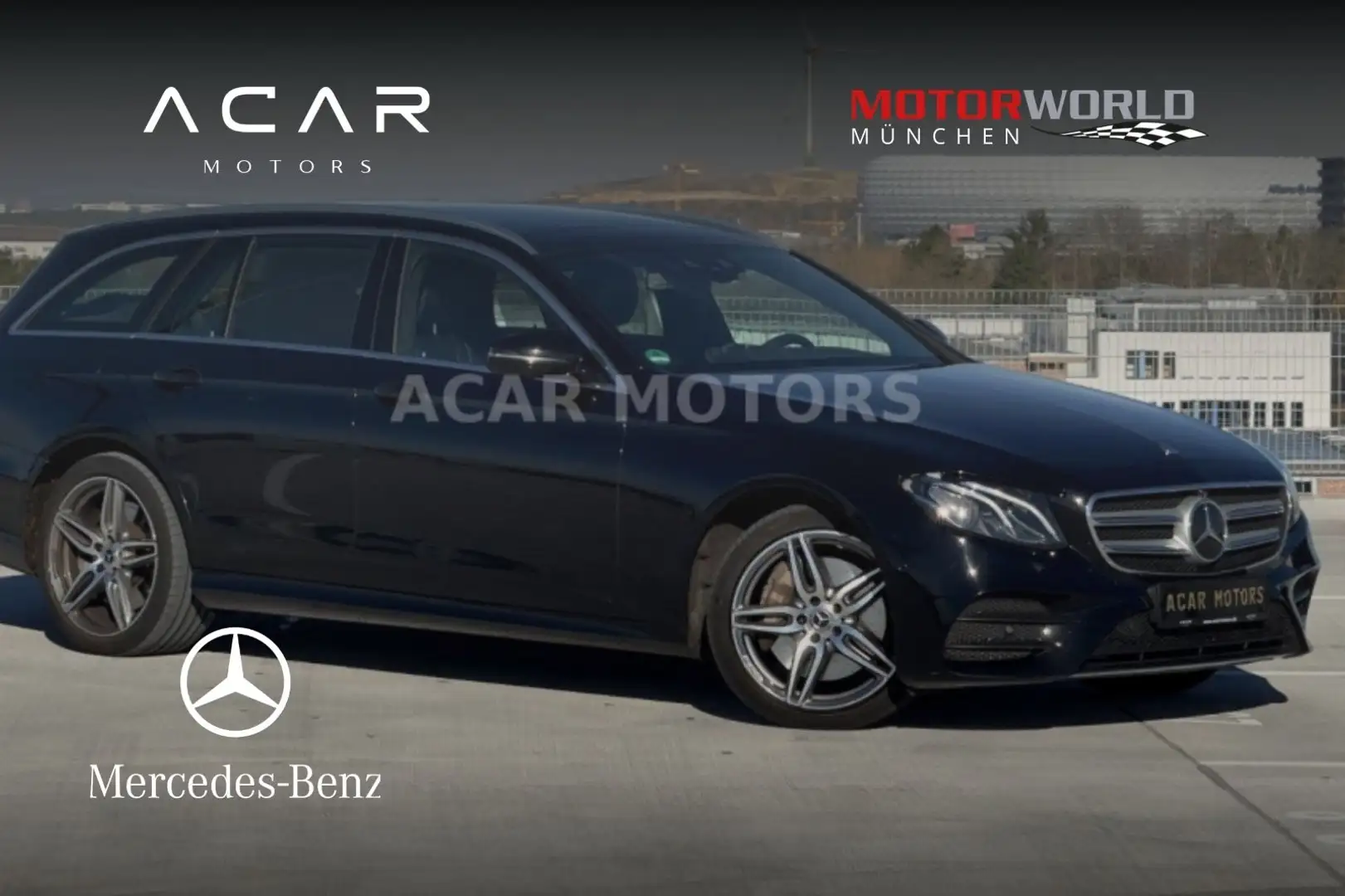 Mercedes-Benz E 400 4MATIC T AVANTGARDE Autom. Schwarz - 1