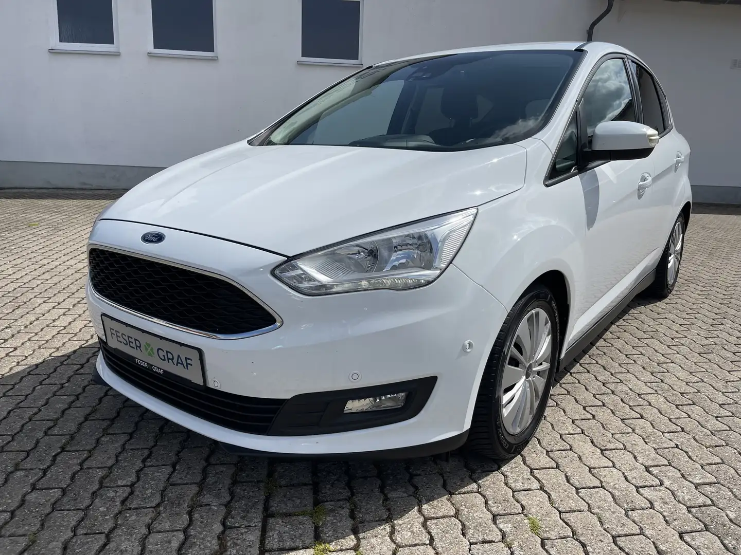 Ford Focus C-Max 1.0 Cool & Connect AHK SHZ KAM Weiß - 2
