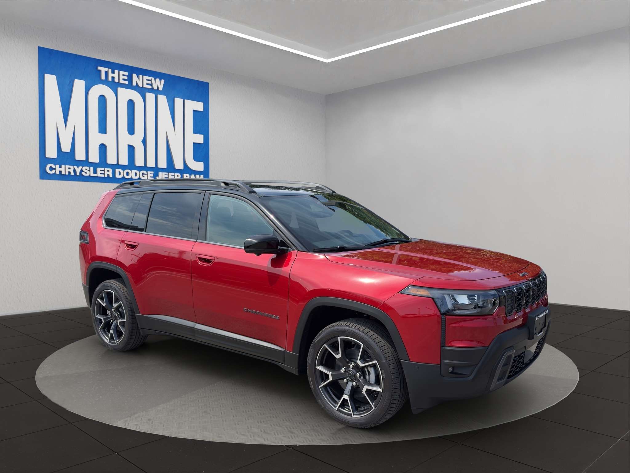 Red 2026 Jeep Cherokee SUV / Crossover Four-Wheel Drive Automatic