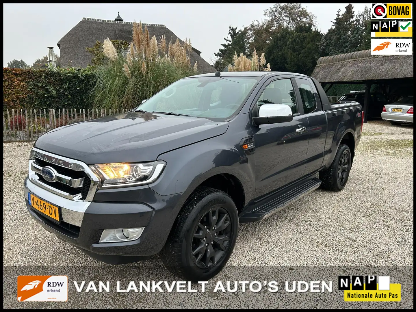 Ford Ranger 2.2 TDCi XLT Supercab 3.55 Grijs - 1