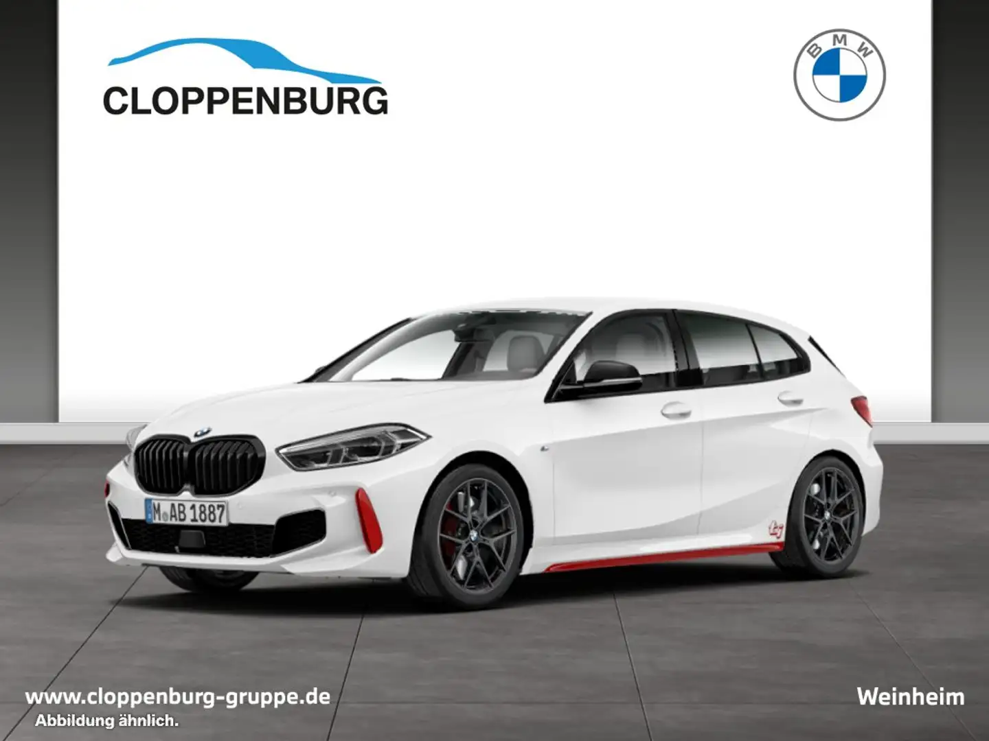 BMW 128 ti Hatch Navi+SHZ+HiFi+Klimaaut.+LED+Ambi+BT Weiß - 1
