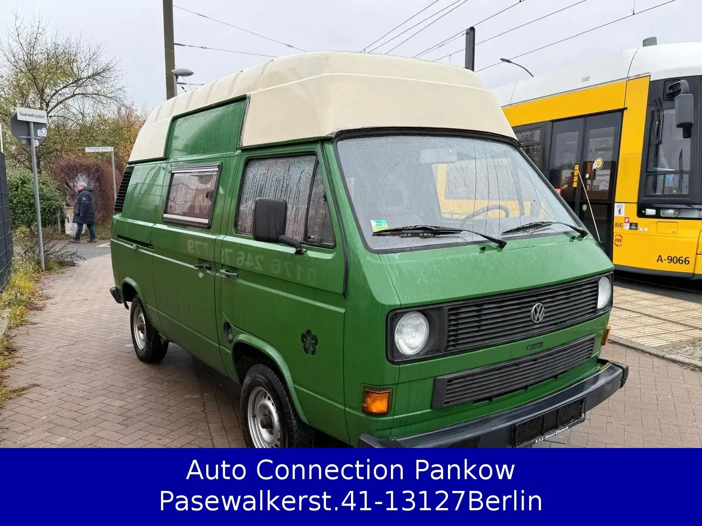 Volkswagen T3 Caravelle T3 Wohnmobil Umbau TÜV NEU Zöld - 2