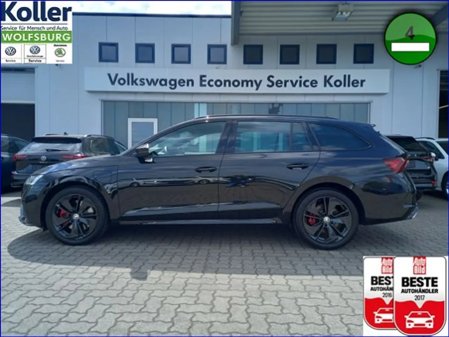 Skoda Octavia Combi RS iV MatrixLED DCC Kamera Navi Schwarz - 1