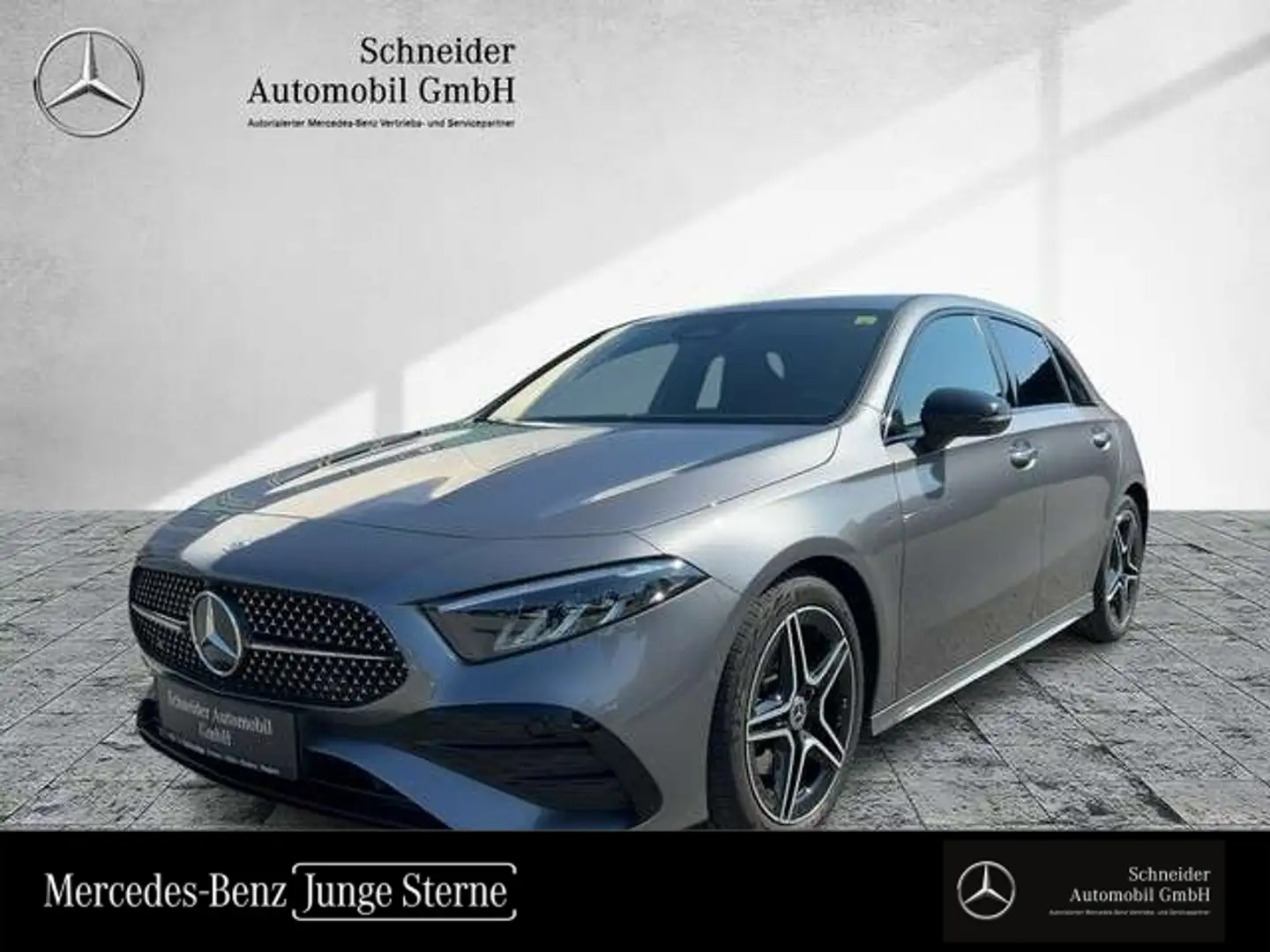 Mercedes-Benz A 200 d Kompaktlimousine SpurW S-Sitz Night Sport Grau - 1