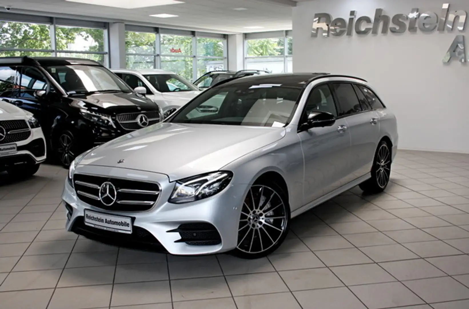 Mercedes-Benz E 400 d AMG NIGHT DESIGNO 105 T NP NETTO 31.500 Argent - 1