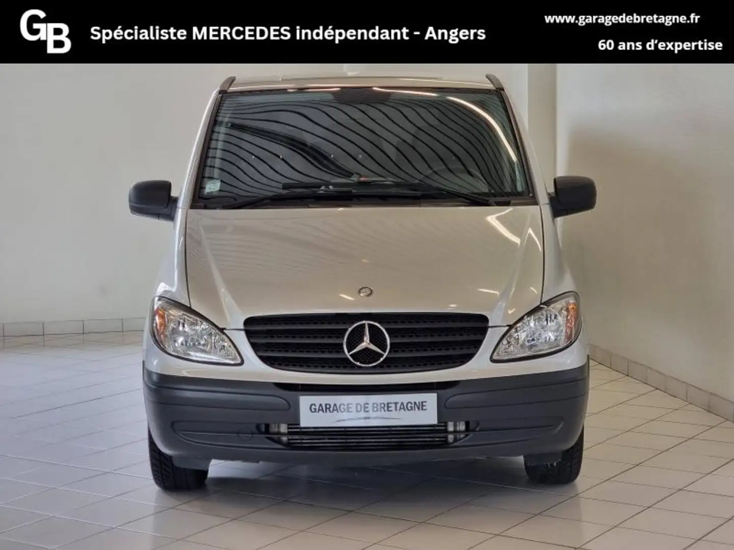 Mercedes-Benz Vito 115 CDI Long Argent - 2