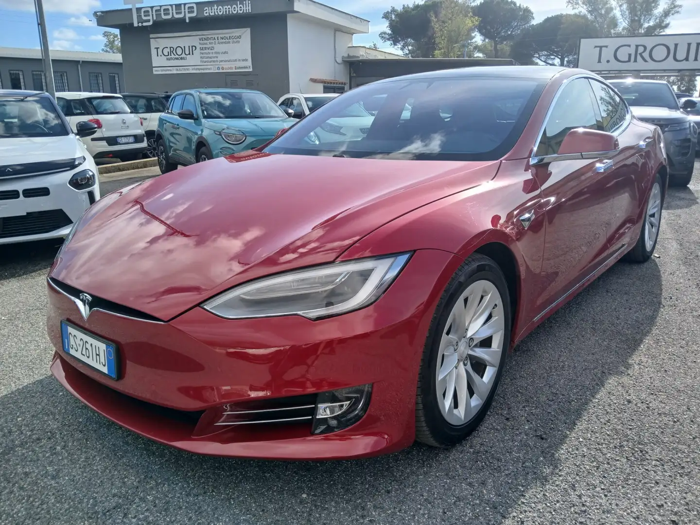 Tesla Model S Model S 75kWh All-Wheel Drive Rouge - 2