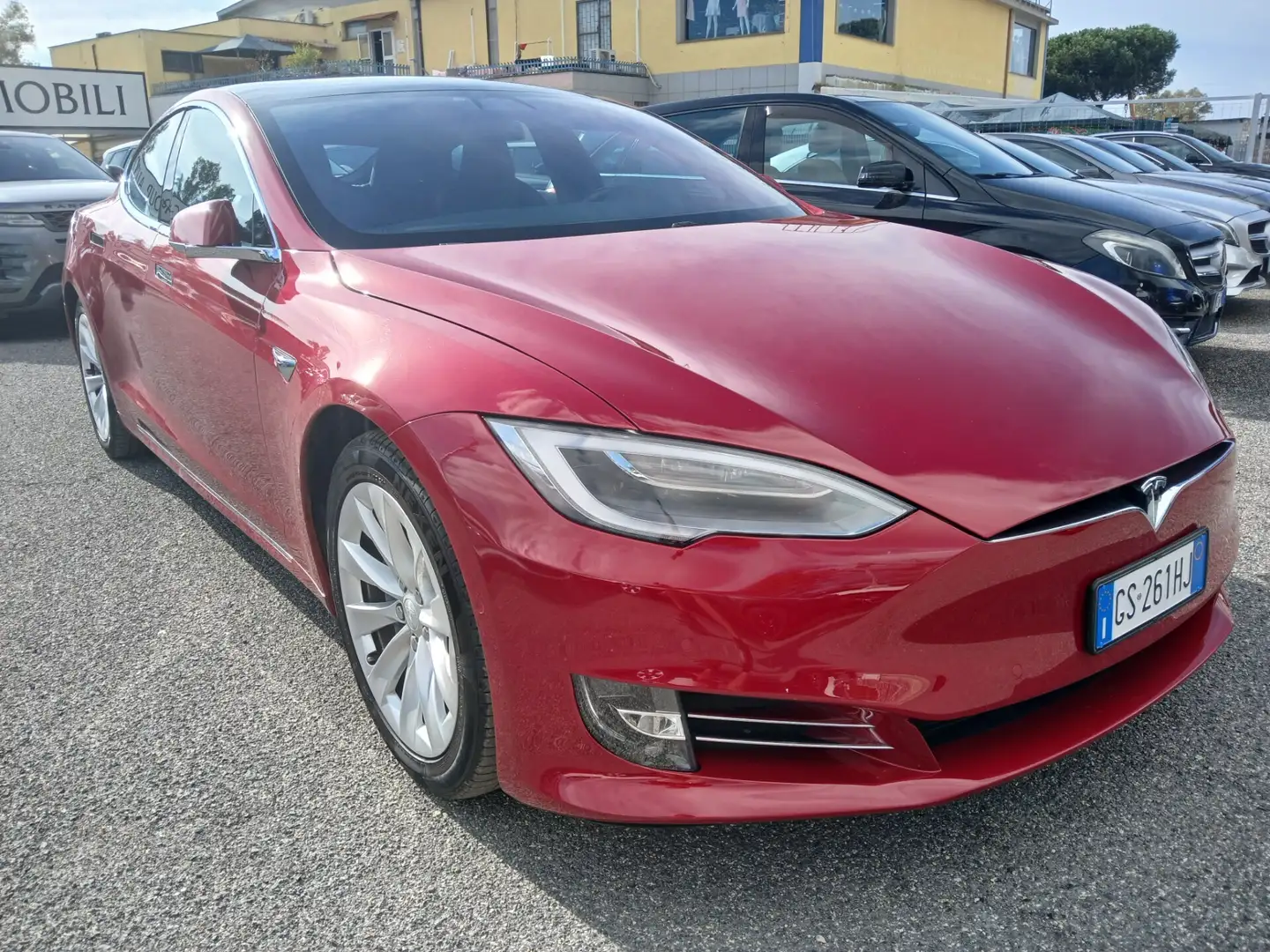 Tesla Model S Model S 75kWh All-Wheel Drive Rouge - 1