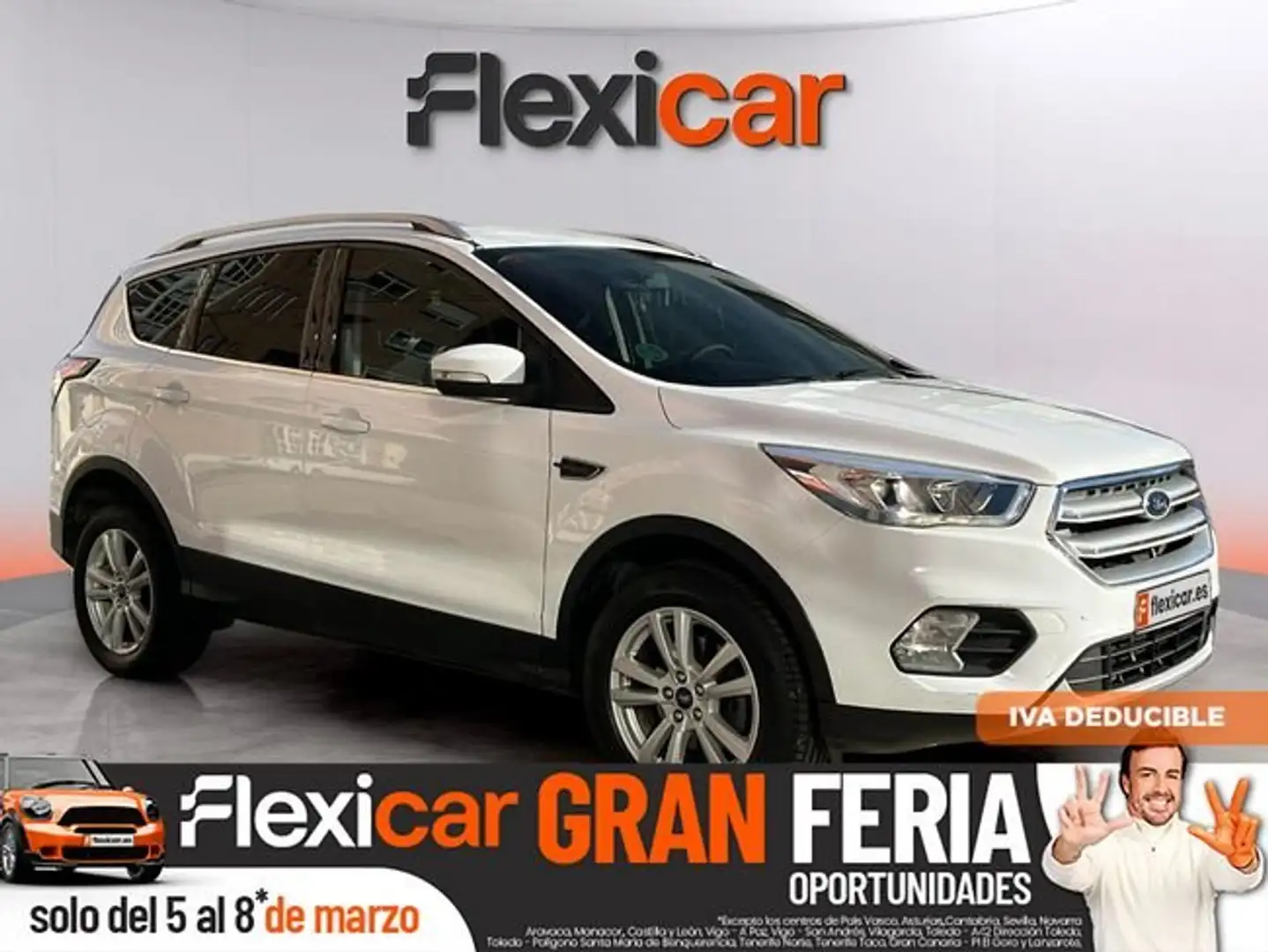 Ford Kuga 1.5 EcoB. Auto S&S Trend+ 4x2 120 Weiß - 1