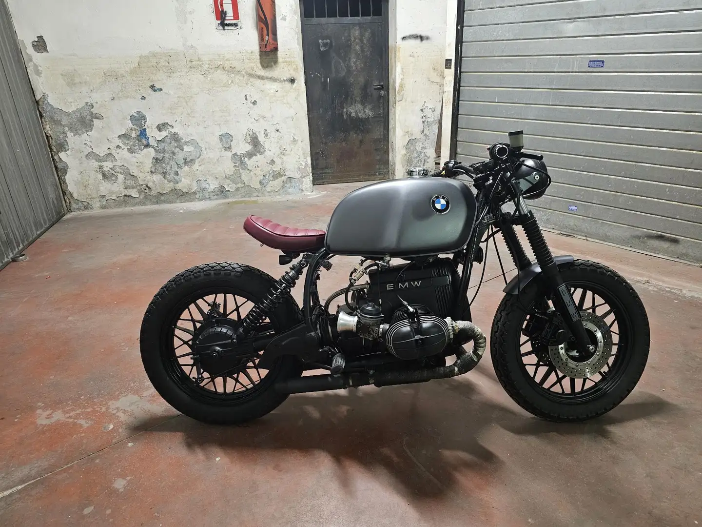 BMW R 65 cafè racer ISCRITTA ASI Сірий - 2