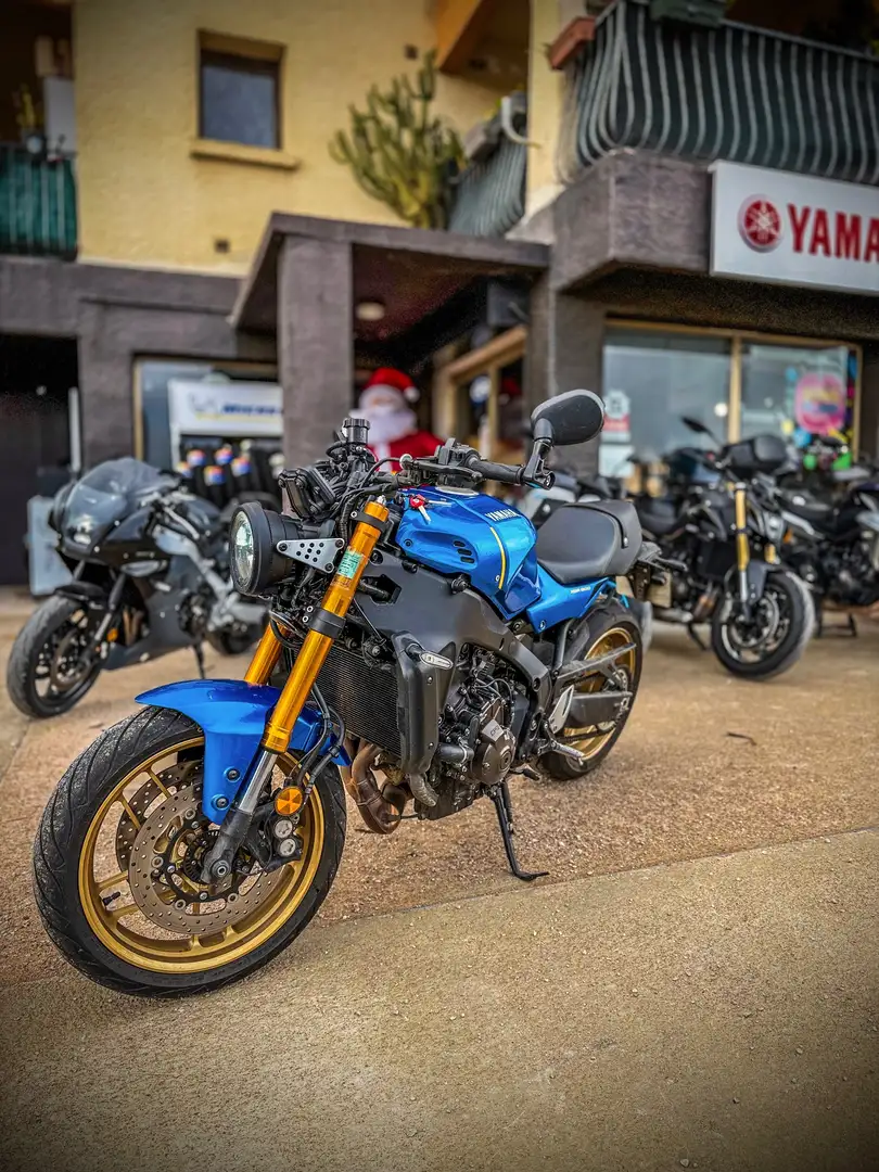 Yamaha XSR 900 Bleu - 2