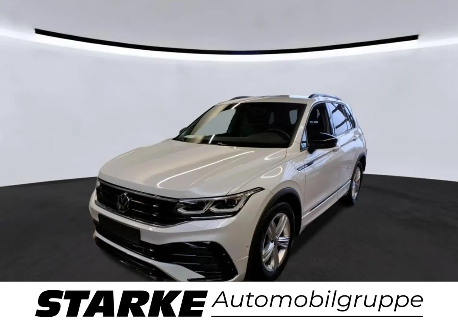 Volkswagen Tiguan 2.0 TDI DSG R-Line Black Style Weiß - 2