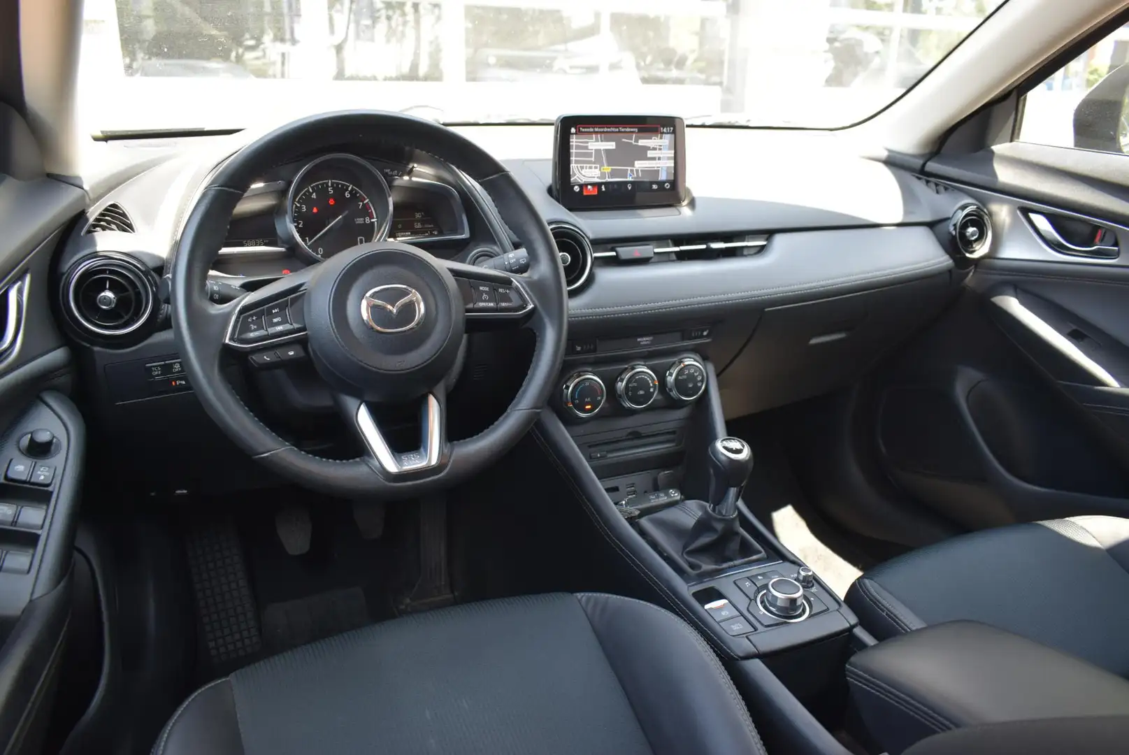 Mazda CX-3 2.0 SkyActiv-G 121 Luxury Navi Airco Km 58.500!! Bleu - 2