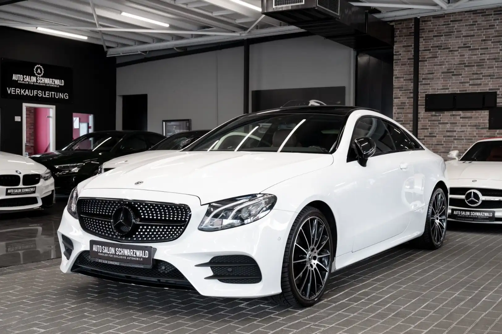 Mercedes-Benz E 400 E400 4Matic Coupe|AMG-LINE|NIGHT-PAKET|E53 OPTIK Білий - 2