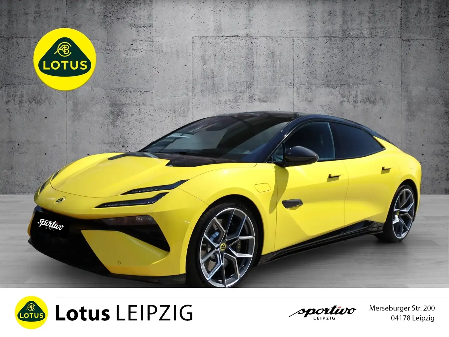 Lotus Emeya S *Lotus Leipzig* *Executive Seats* Gelb - 1