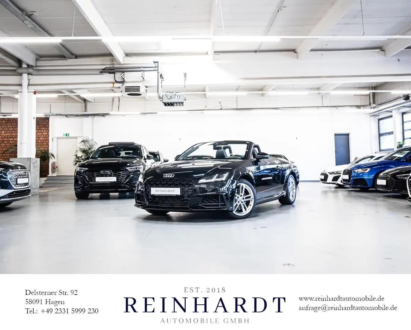 Audi TT ROADSTER 45TFSi BLACK/LED/NAVI+/CARPL/S-SITZE Schwarz - 1
