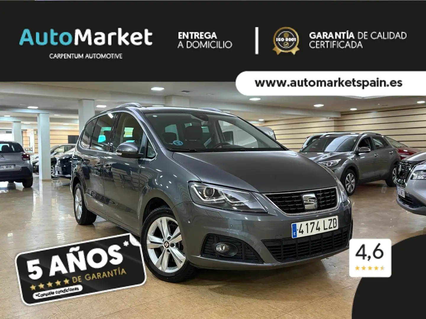 SEAT Alhambra 1.4 TSI S&S Xcellence DSG 7 plazas - 2