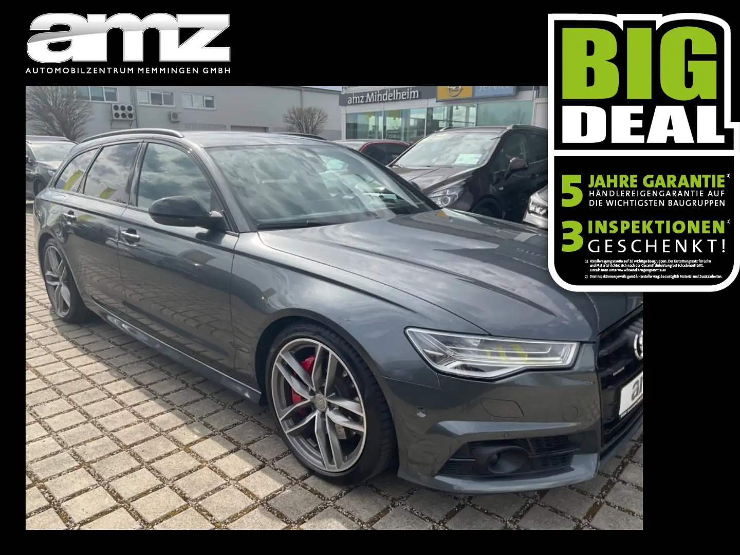 Audi A6 3.0 TDI Avant Competition Gewerbeangebot Grau - 1