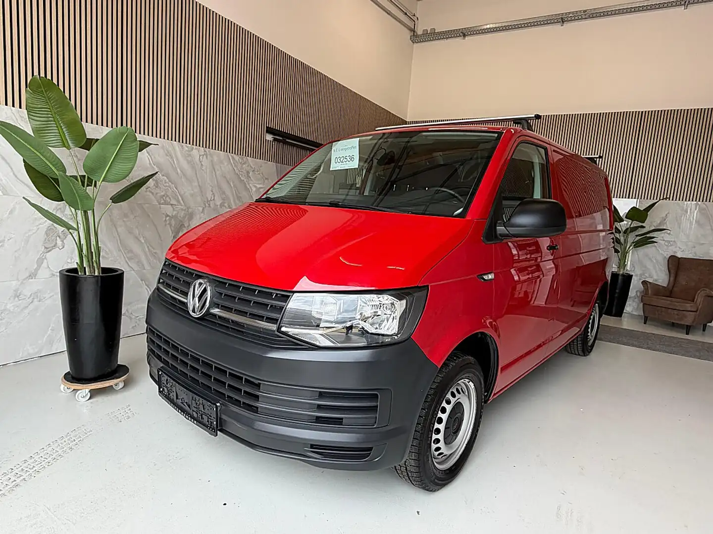Volkswagen T6 Transporter T6 Transporter KR HK 2,0 TDI DSG AHK, 1.Besitz... Rot - 1