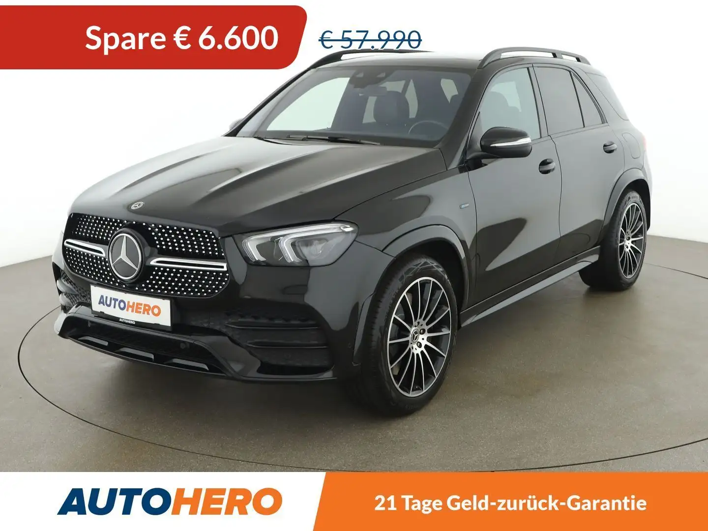 Mercedes-Benz GLE 350 GLE 350de 4Matic AMG Line Schwarz - 1
