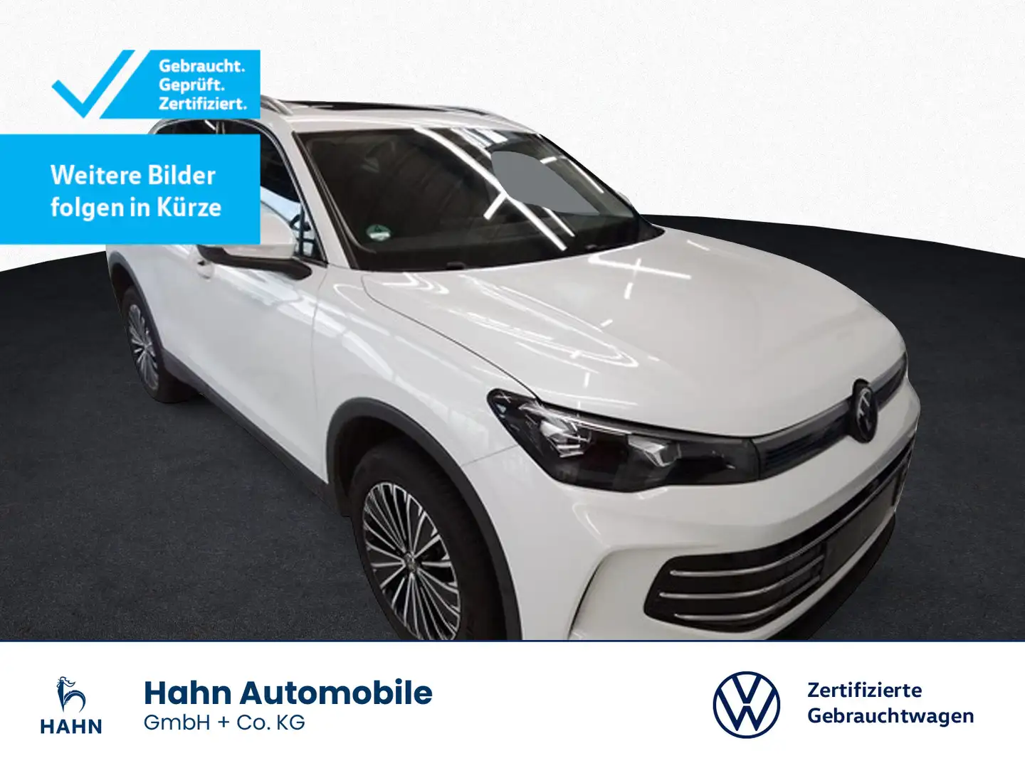Volkswagen Tiguan 2.0TDI DSG Elegance 360° AHK Matrix Pano Weiß - 1