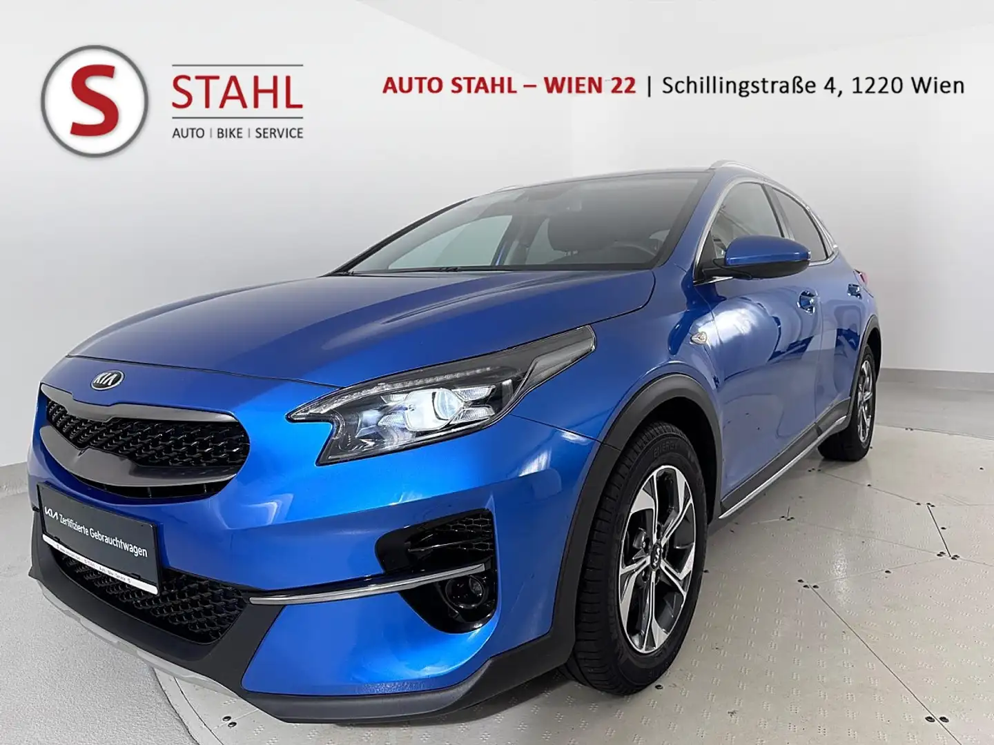 Kia XCeed Xceed 1,5 TGDI 48V GPF Silber DCT Blau - 1