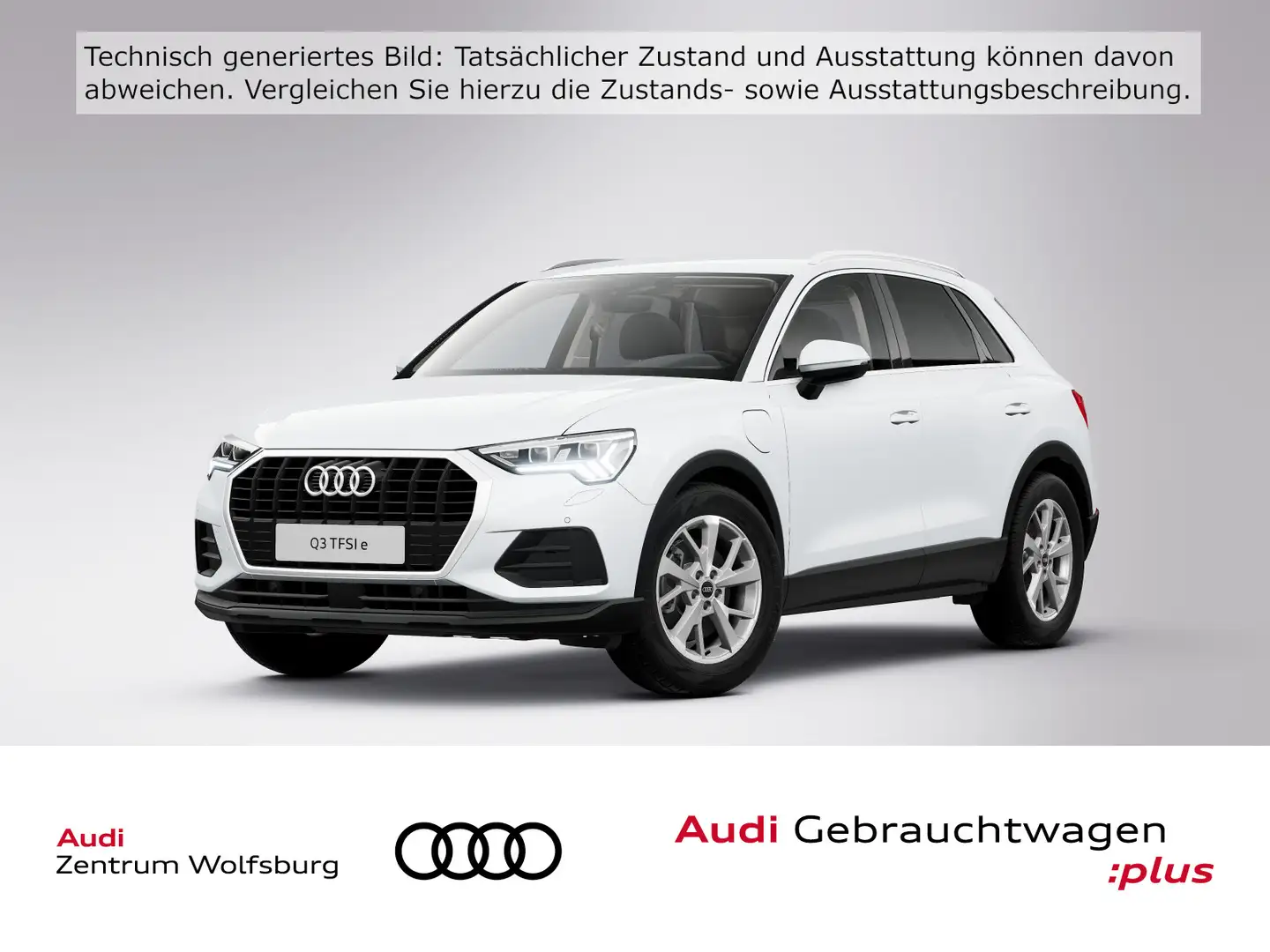 Audi Q3 45 TFSI e S-tronic AHK/LED/Rückkam Weiß - 1