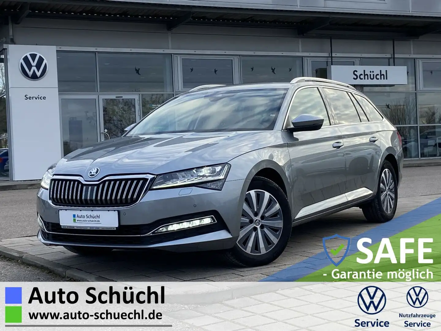 Skoda Superb Combi 2.0 TDI DSG Style NAVI+AHK+MATRIX-L Grau - 1