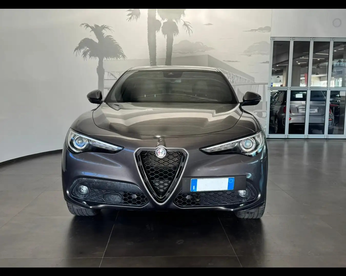 Alfa Romeo Stelvio 2.2 Turbodiesel 210 CV AT8 Q4 Veloce Gris - 2