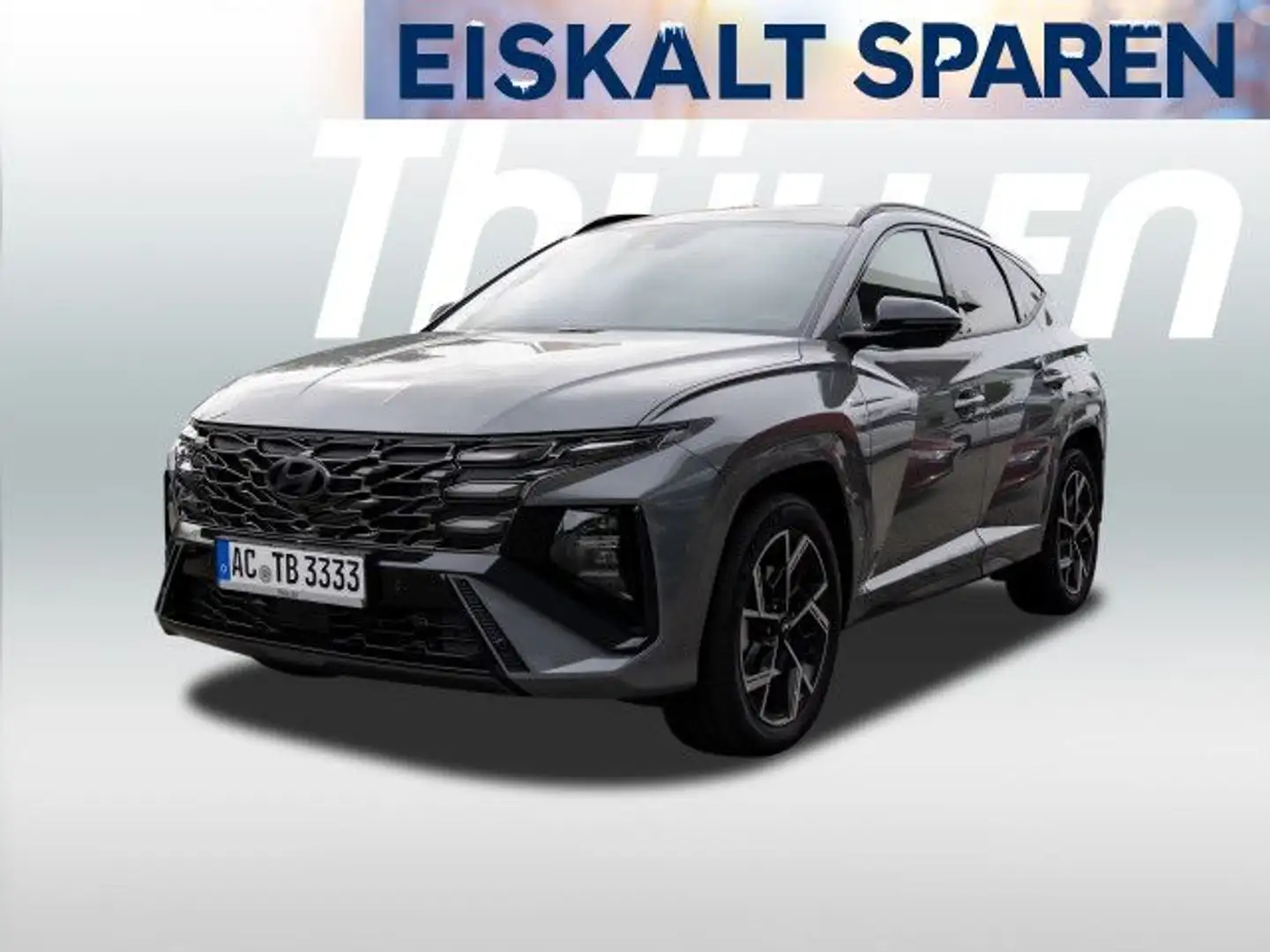 Hyundai TUCSON HEV MY25 1.6 T-GDi 4WD N-Line Bluetooth LED Grau - 1