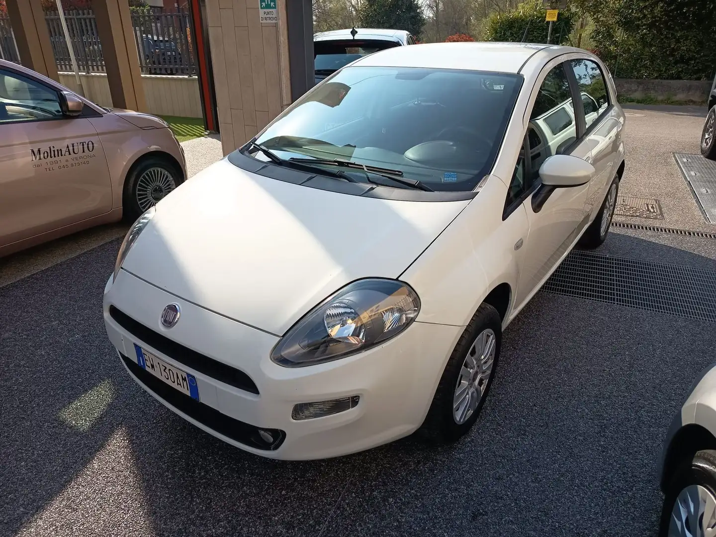 Fiat Punto Evo Punto 1.4 8V 5 porte Natural Power Lounge PRONTA CONSEGNA PASSAGGIO COMPRESO Blanco - 1