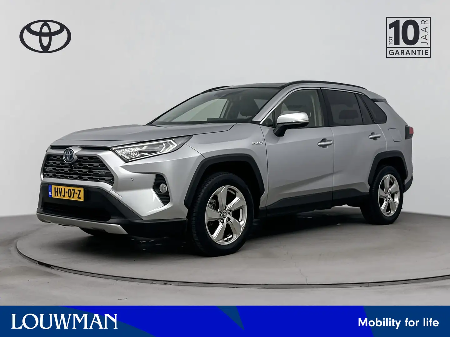 Toyota RAV 4 2.5 Hybrid AWD Executive Limited | Elektrisch glaz Argent - 1