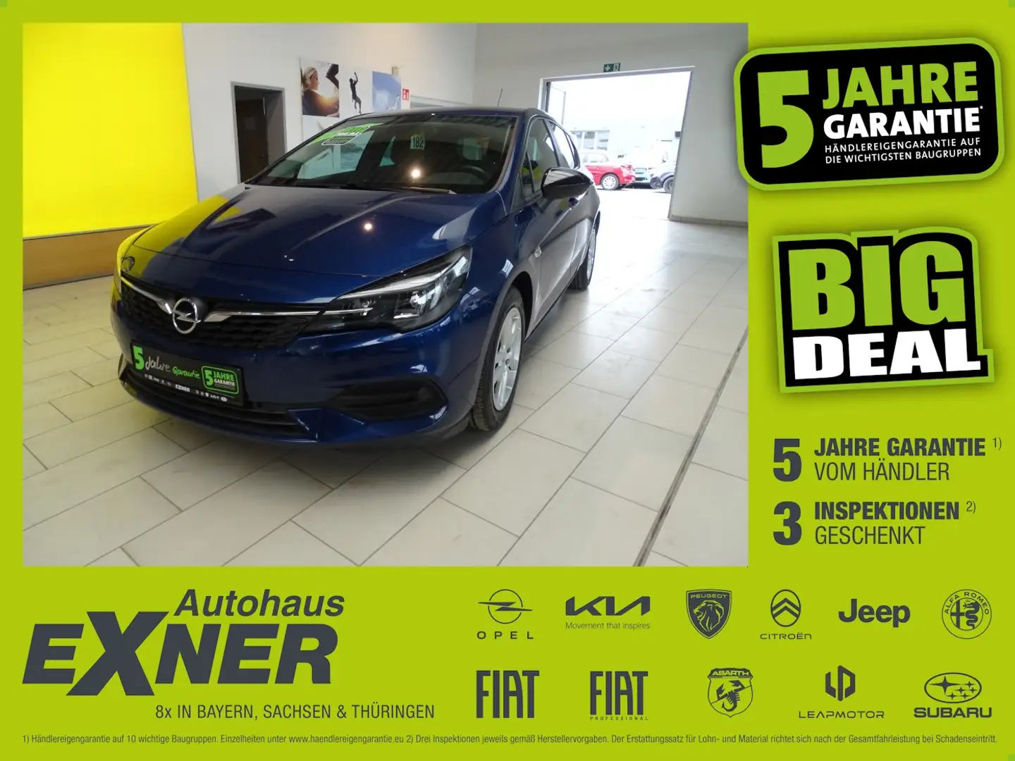 Opel Astra K 1.2 Turbo EDITION LED+SHZ+Winterp.+Kam. Blau - 1