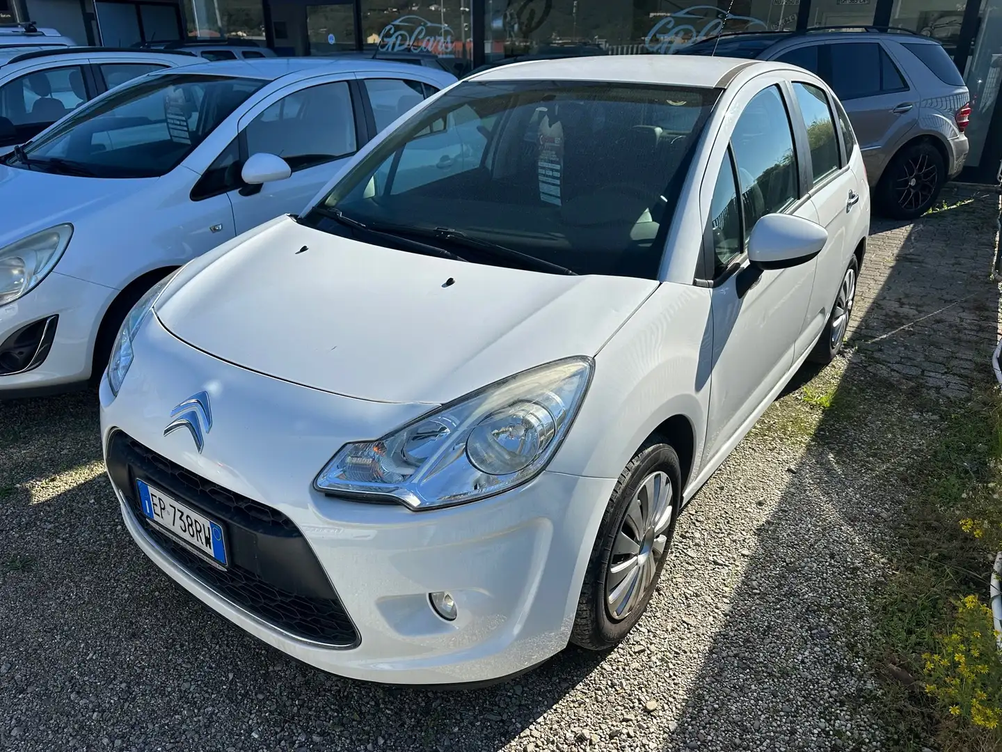 Citroen C3 C3 II 2009 1.1 Exclusive IMPIANTO A GPL!!! Weiß - 2