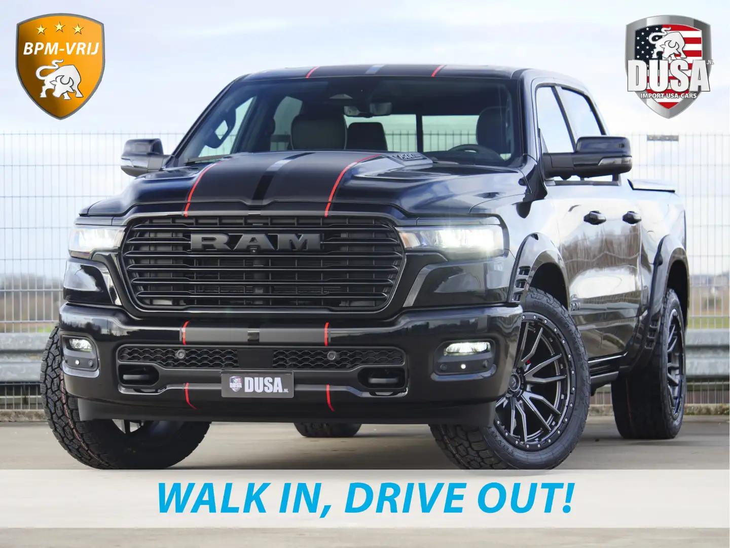 Dodge RAM | 1500 | Laramie | Premium Night | 3.0L I6 Hurrica Negro - 1
