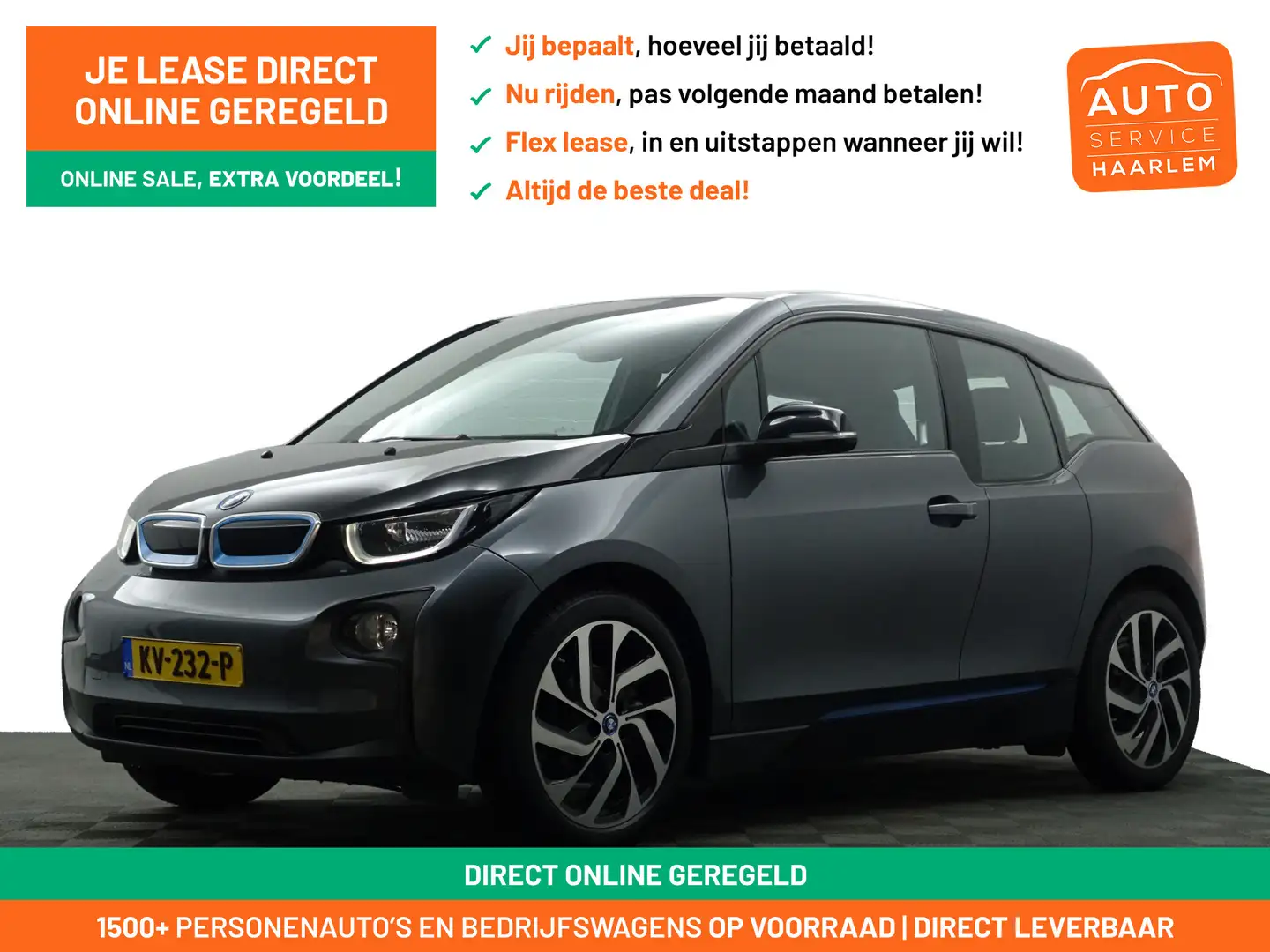 BMW i3 High Voltage Edition 94Ah 33 kWh- Xenon Led, Park Gris - 1