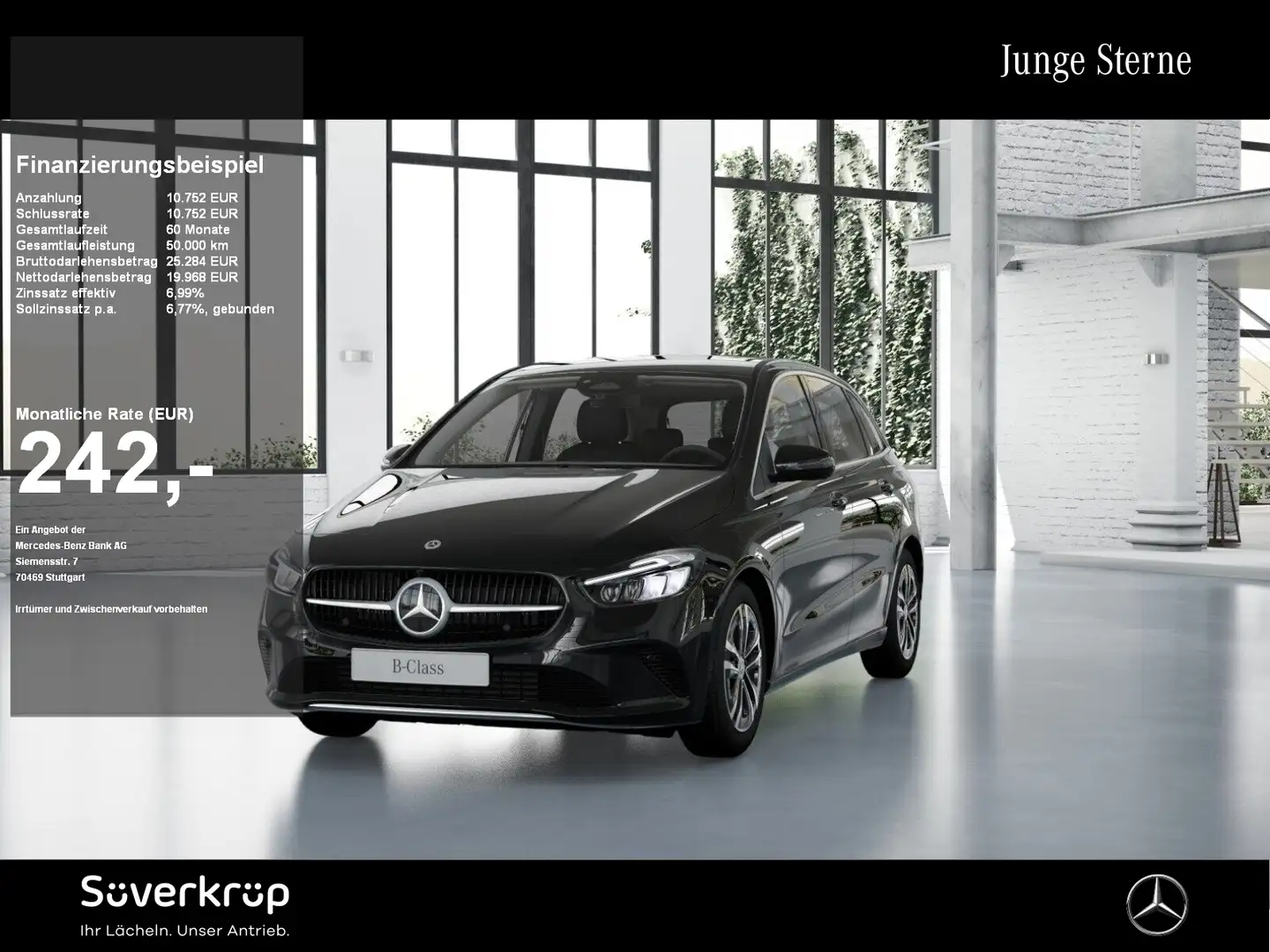 Mercedes-Benz B 200 , PROGRESSIVE SPUR KAMERA PDC SHZ Schwarz - 1
