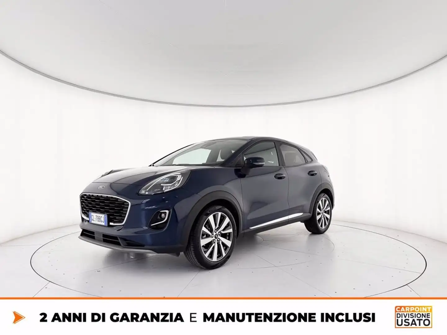 Ford Puma 1.0 ecoboost h titanium x s&s 125cv Bleu - 1