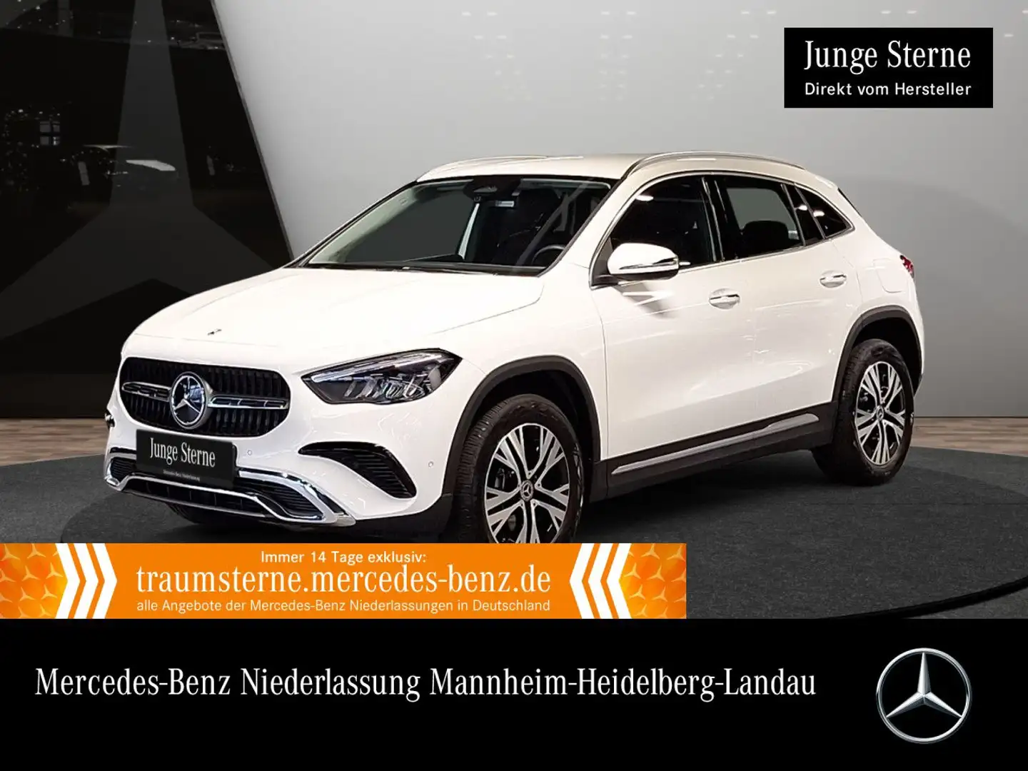 Mercedes-Benz GLA 180 PROGRESSIVE+LED+KAMERA+KEYLESS+7G Weiß - 1