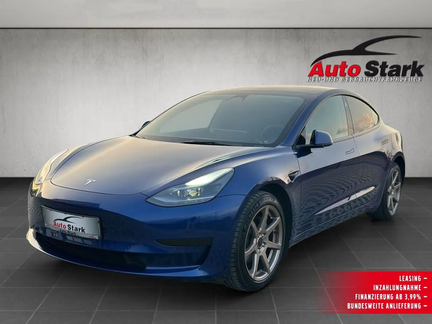 Tesla Model 3 °491 km Reichweite°325 PS°Matrix-LED°DEKRA-Siegel° Blau - 1