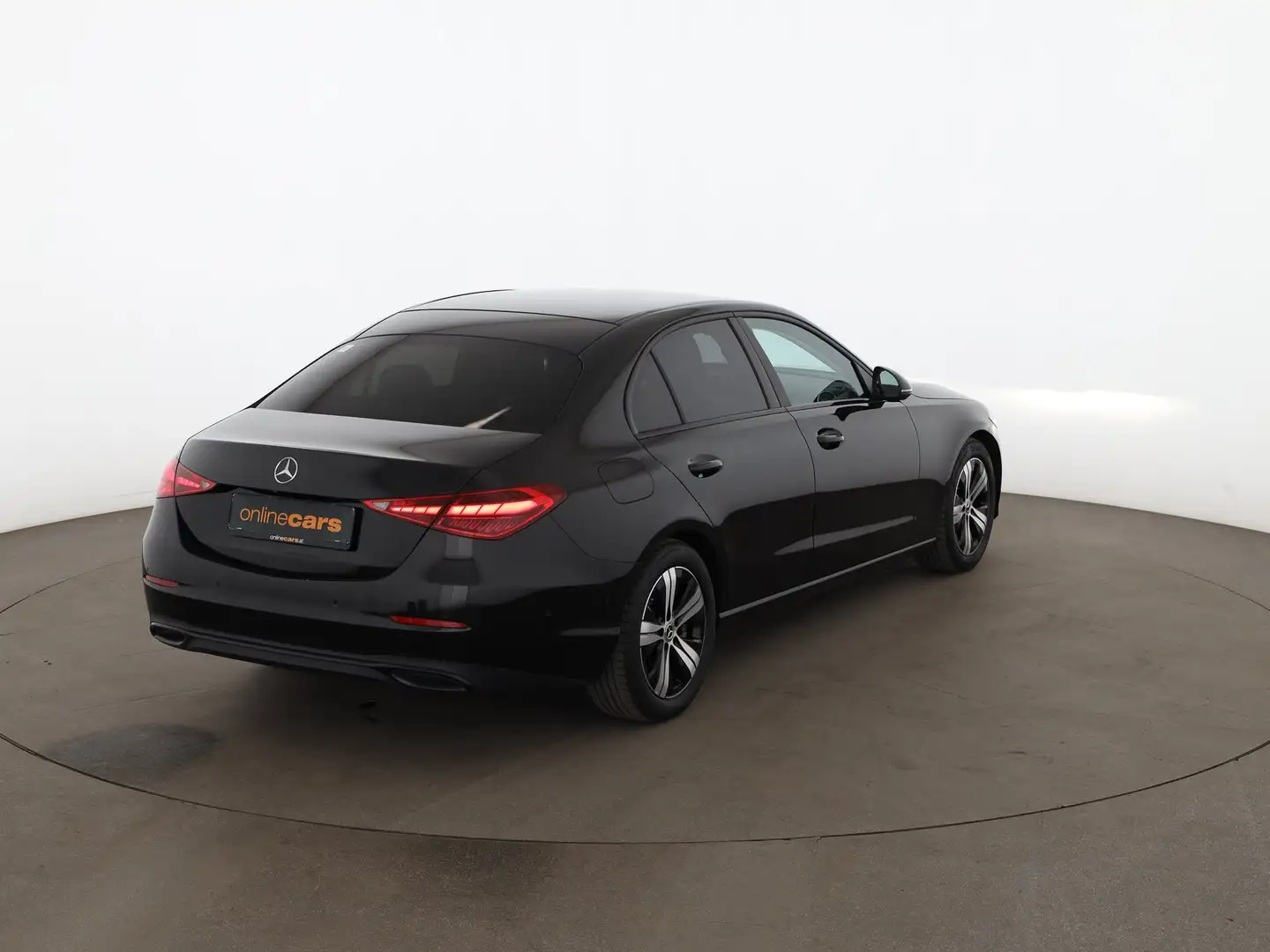 Mercedes-Benz C 220 d Avantgarde Aut LED NAVI SITZHZG R-CAM PDC Schwarz - 2