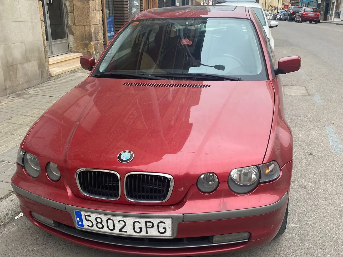 BMW 316 ti Compact Paars - 1
