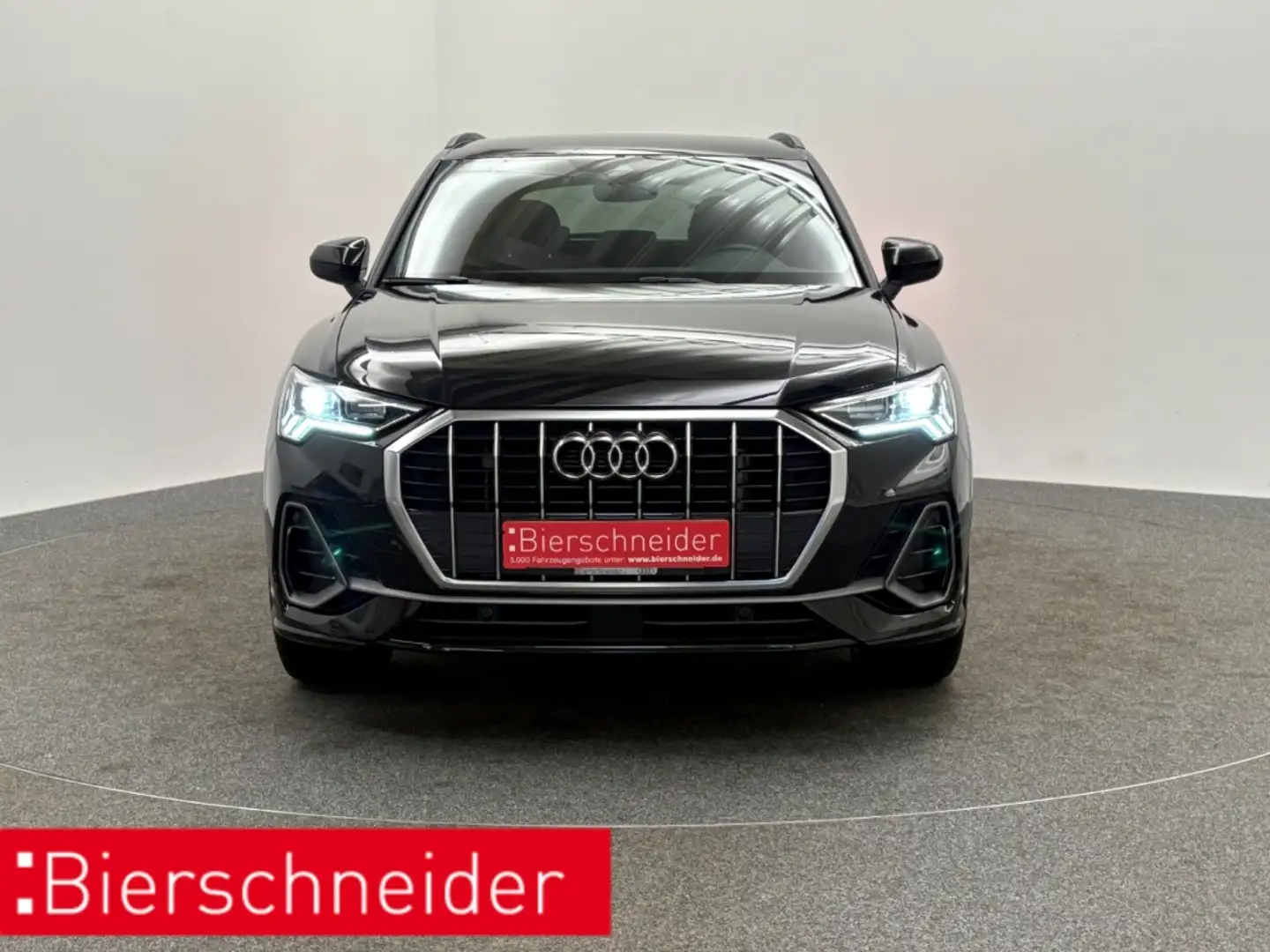 Audi Q3 45 TFSI e S tronic 2xS line LED VIRTUAL AHK ACC NA Schwarz - 2