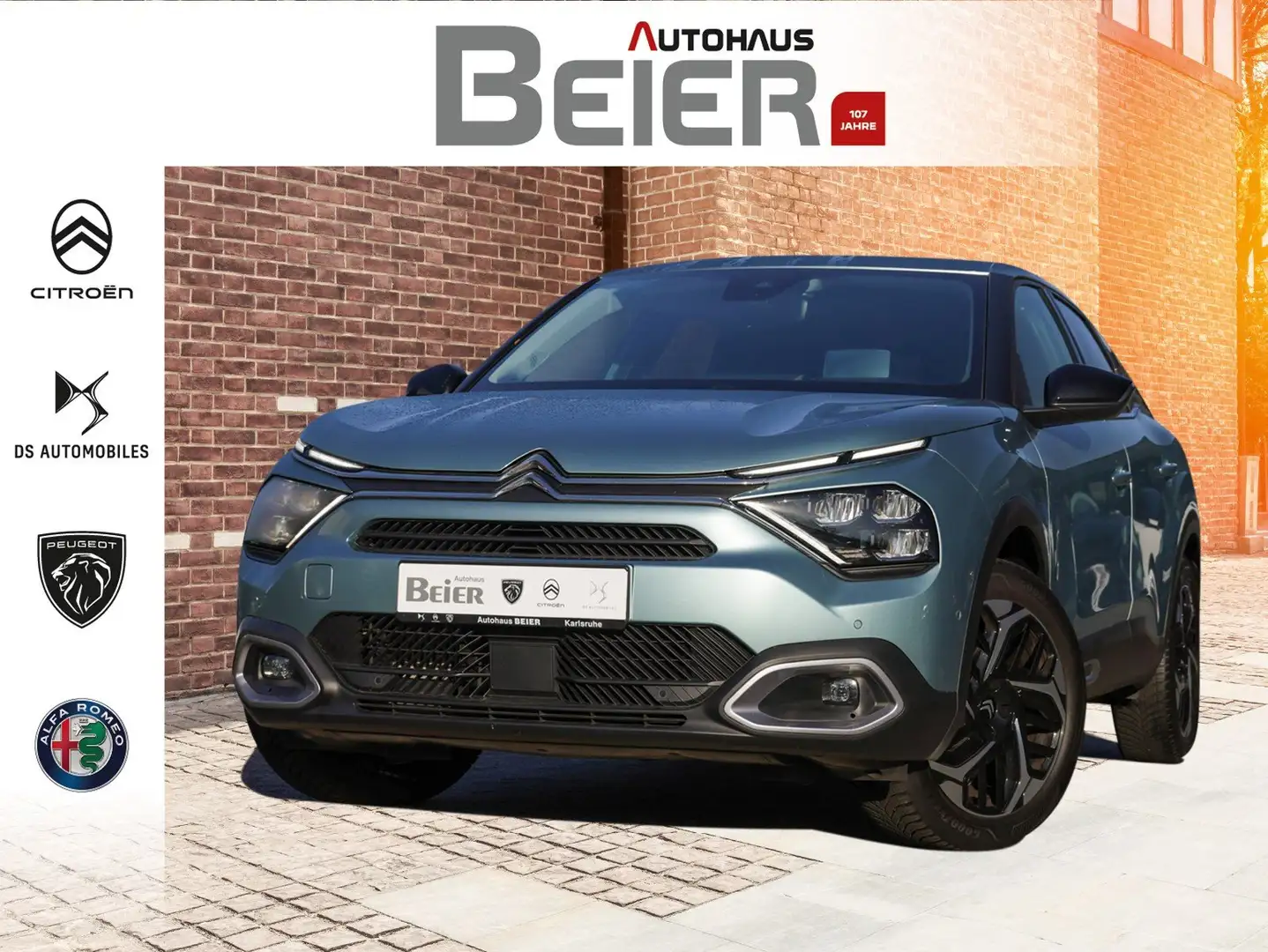 Citroen C4 Shine 131PS EAT8 PDC/Kamera/Klima Blau - 1