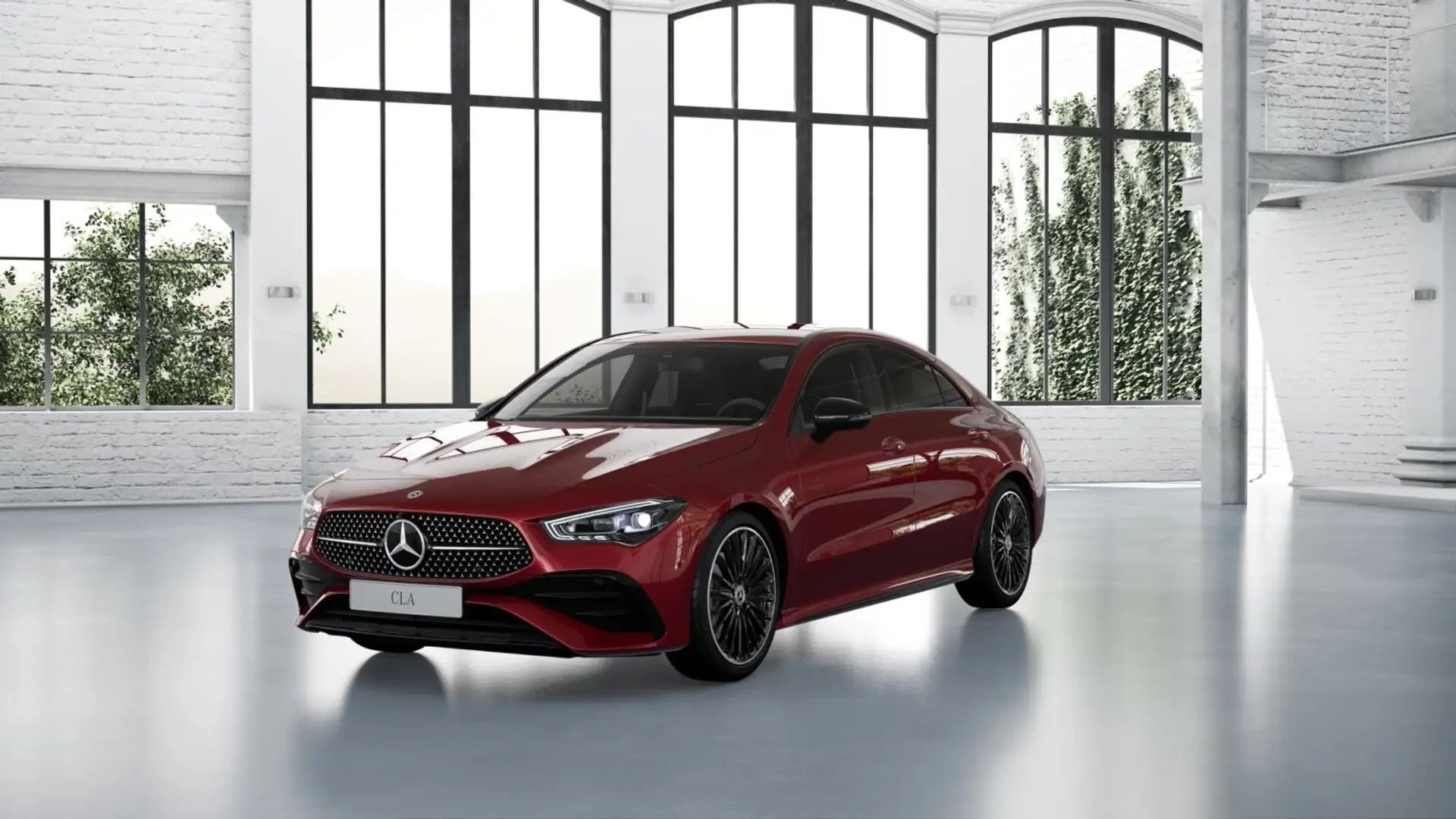 Mercedes-Benz CLA 220 d Coupé AMG+Night+Distro+Ambiente+Kamera Rot - 1